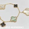 Custom Solid 18k Gold Van Cleef & Arpels Jewelry Magic Alhambra Bracelet