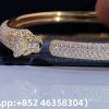 Custom Solid 18k Gold Cartier Jewelry Panthère de Cartier Bracelet