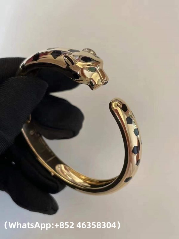 Custom Solid 18k Rose Gold Cartier Jewelry Panthère de Cartier Bracelet Custom Solid 18k Rose Gold Cartier Jewelry Panthère de Cartier Bracelet