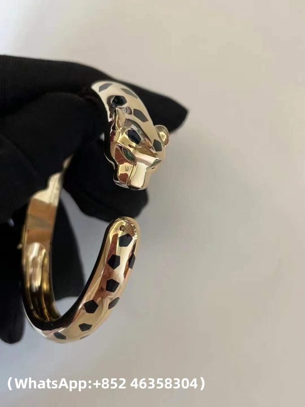 Custom Solid 18k Rose Gold Cartier Jewelry Panthère de Cartier Bracelet Custom Solid 18k Rose Gold Cartier Jewelry Panthère de Cartier Bracelet