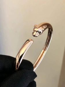 Custom Solid 18k Gold Cartier Jewelry Panthère de Cartier