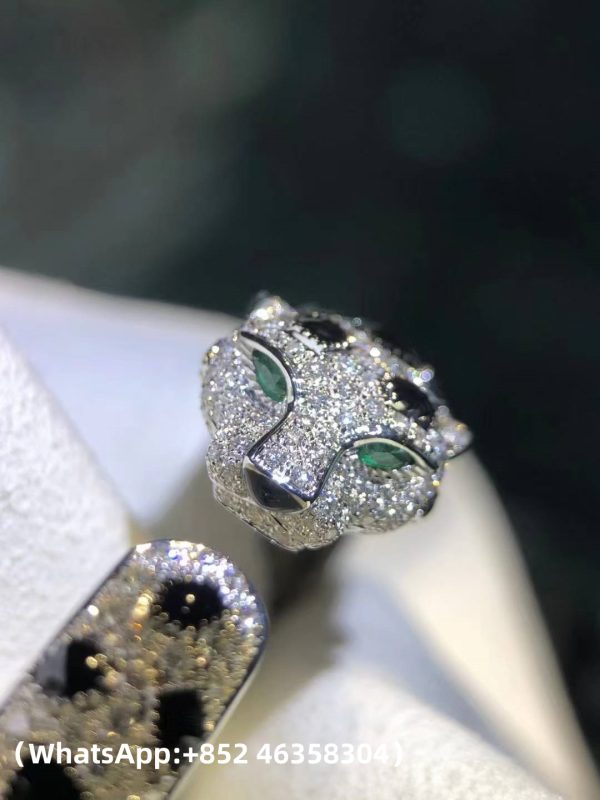 Custom Solid 18k Gold Cartier Panthère de Cartier Bracelet