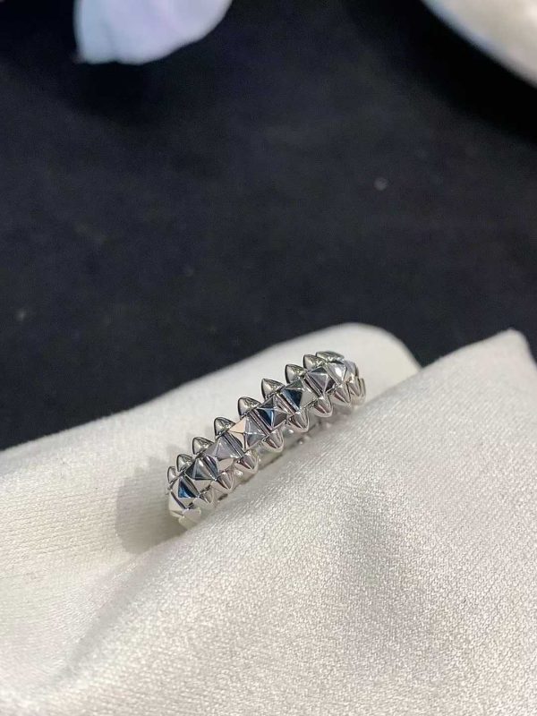 Custom Solid 18K Gold Cartier Jewelry Clash de Cartier Ring