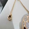 微信图片_2025-11-01_144843_500 (1) Custom Solid 18k Gold Bulgari Jewelry Serpenti Pendant Necklace Set with Rubellite Eyes and Pavé Diamonds on the Chain and Head