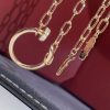 Custom Solid 18k Gold Cartier Juste un Clou Necklace Paved