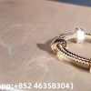 Custom Solid 18k Gold Cartier Jewelry Ecrou de Cartier Ring Diamonds