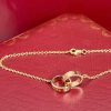 Custom Solid 18k Gold Cartier Jewelry LOVE Bracelet On Chain Custom Solid 18k Gold Cartier Jewelry LOVE Bracelet On Chain