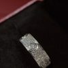 Custom Solid 18K Gold Cartier Jewelry LOVE Ring Classic Model Paved 6 Diamonds