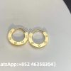 Custom Solid 18k Gold Cartier Jewelry LOVE Single Hoop Earring