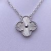 Custom Solid 18K Gold Van Cleef & Arpels Vintage Alhambra Pendant