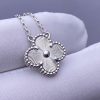 Custom Solid 18K Gold Van Cleef & Arpels Vintage Alhambra Pendant