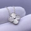 Custom Solid 18K Gold Van Cleef & Arpels Vintage Alhambra Pendant