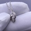 Custom Solid 18K Gold Van Cleef & Arpels Vintage Alhambra Pendant
