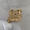 Custom Solid 18k Gold Van Cleef & Arpels Vintage Alhambra Bracelet