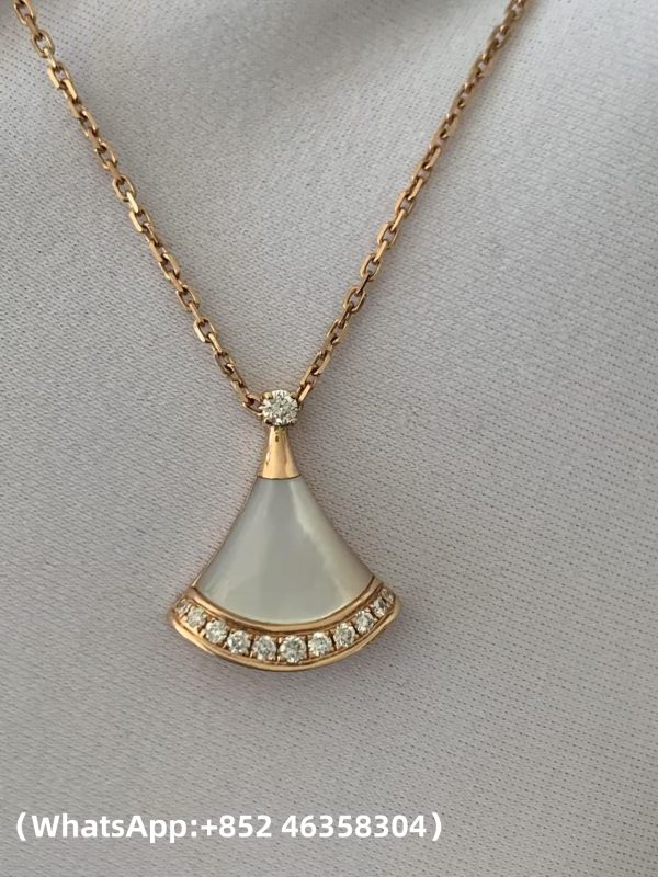 Custom Solid 18k Gold Bulgari Divas’ Dream Necklace