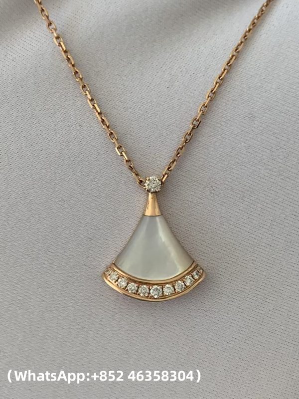 Custom Solid 18k Gold Bulgari Divas’ Dream Necklace