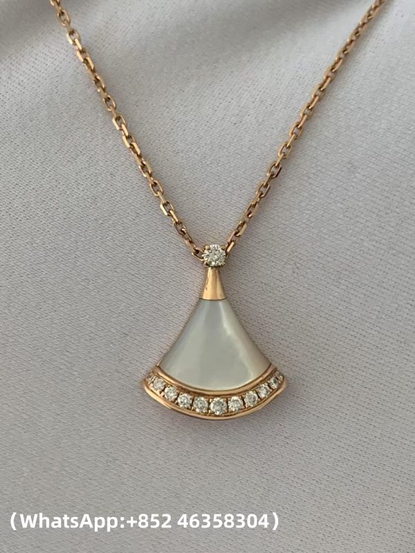 Custom Solid 18k Gold Bulgari Divas’ Dream Necklace