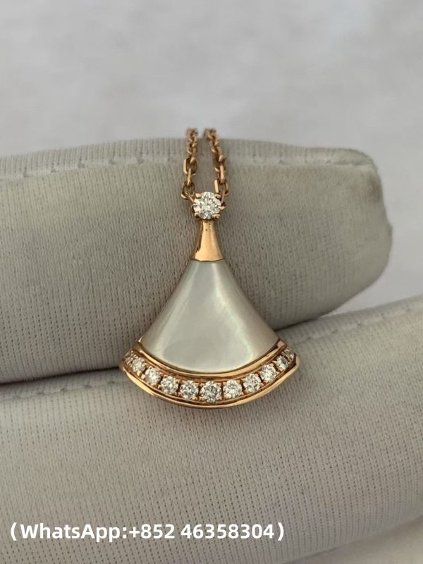 Custom Solid 18k Gold Bulgari Divas’ Dream Necklace