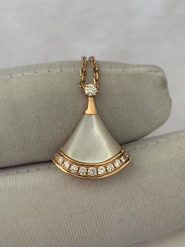 Custom Solid 18k Gold Bulgari Divas’ Dream Necklace