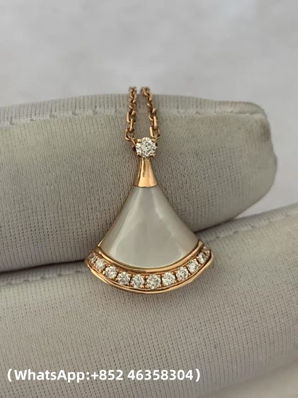 Custom Solid 18k Gold Bulgari Divas’ Dream Necklace