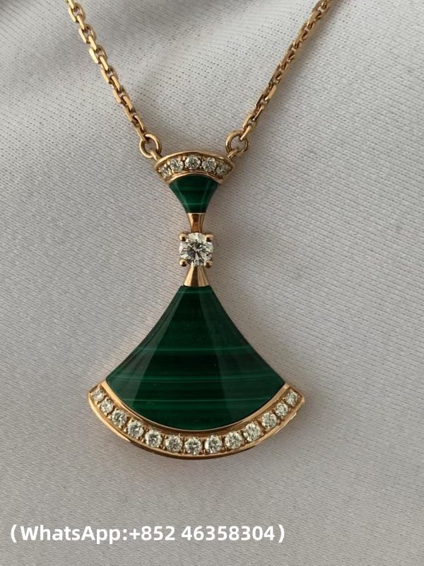 Custom Solid 18k Gold Bulgari Divas’ Dream Necklace