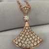 Custom Solid 18k Gold Bulgari Divas’ Dream Necklace Custom Solid 18k Gold Bulgari Divas’ Dream Necklace