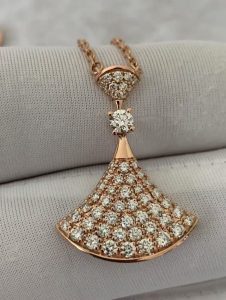 Custom Solid 18k Gold Bulgari Divas’ Dream Necklace