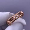 Custom Solid 18k Gold Van Cleef & Arpels Jewelry Perlée Sweet Clovers Ring
