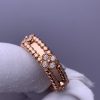 Custom Solid 18k Gold Van Cleef & Arpels Jewelry Perlée Sweet Clovers Ring