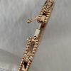 Custom Solid 18k Gold Van Cleef & Arpels Jewelry Perlée Sweet Clovers Bracelet