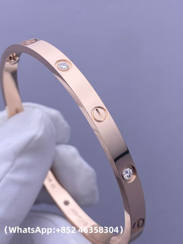 Custom Solid 18k Gold Cartier Love Bracelet