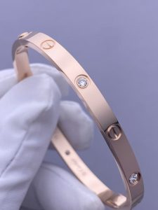 Custom Solid 18k Gold Cartier Love Bracelet