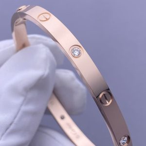 Custom Solid 18k Gold Cartier Love Bracelet