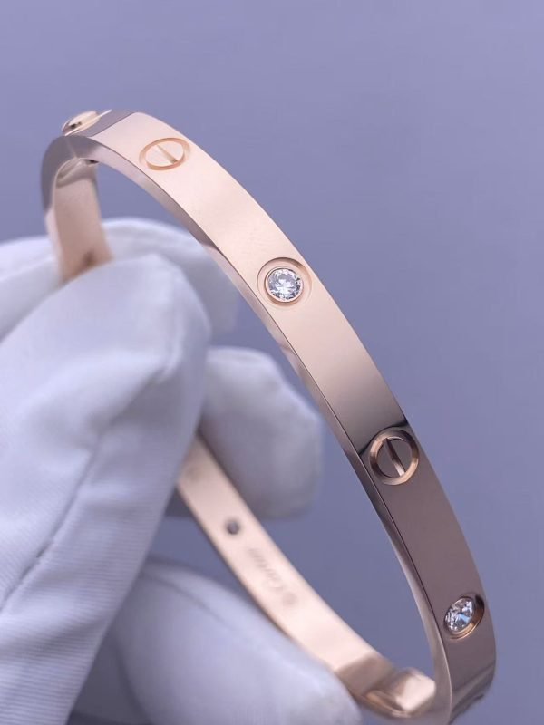 Custom Solid 18k Gold Cartier Love Bracelet