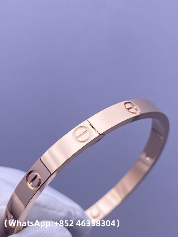 Custom Solid 18k Gold Cartier Love Bracelet