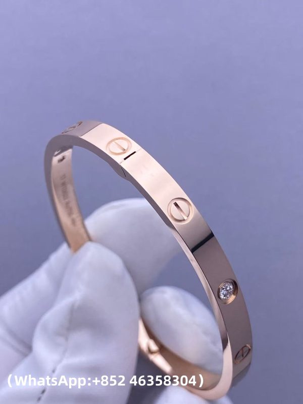 Custom Solid 18k Gold Cartier Love Bracelet