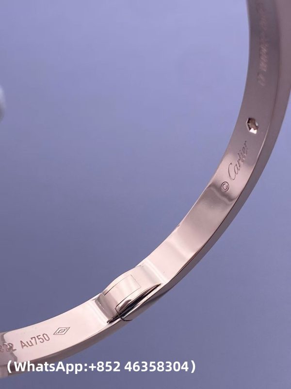 Custom Solid 18k Gold Cartier Love Bracelet