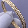Custom Solid 18k Gold Van Cleef & Arpels Jewelry Perlée Diamonds Bracelet