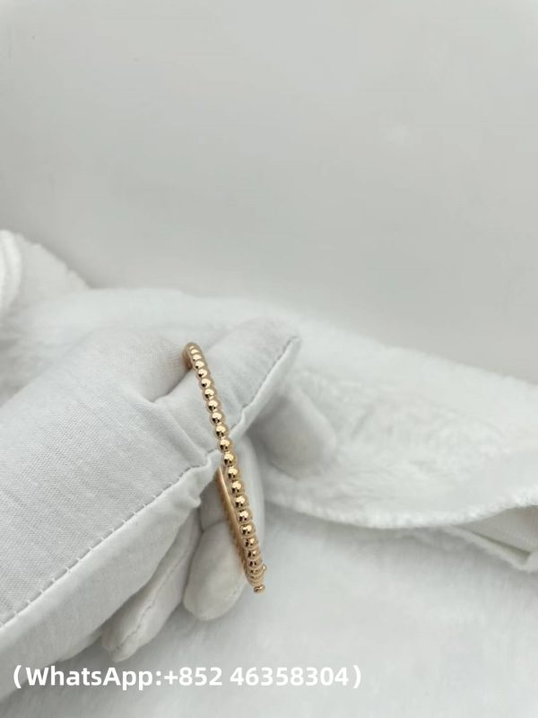 Custom Van Cleef & Arpels Perlée Pearls of Gold Bracelet