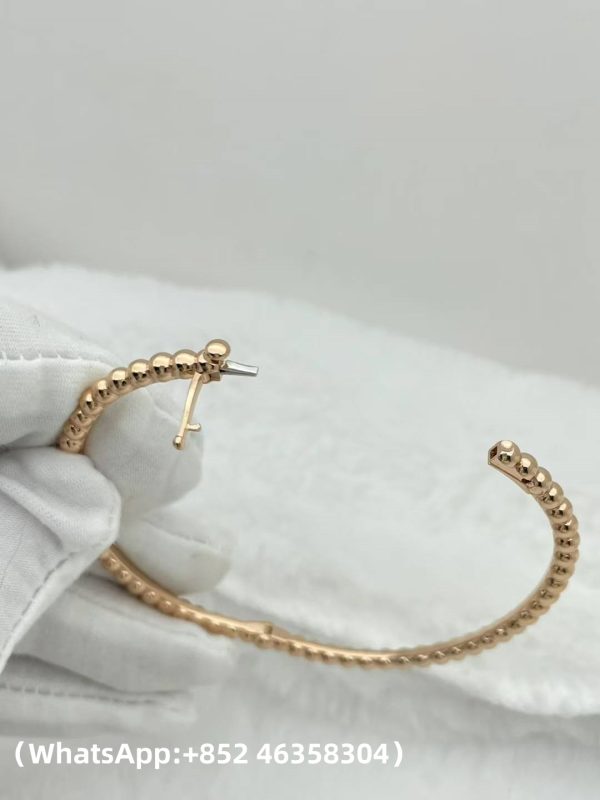 Custom Van Cleef & Arpels Perlée Pearls of Gold Bracelet