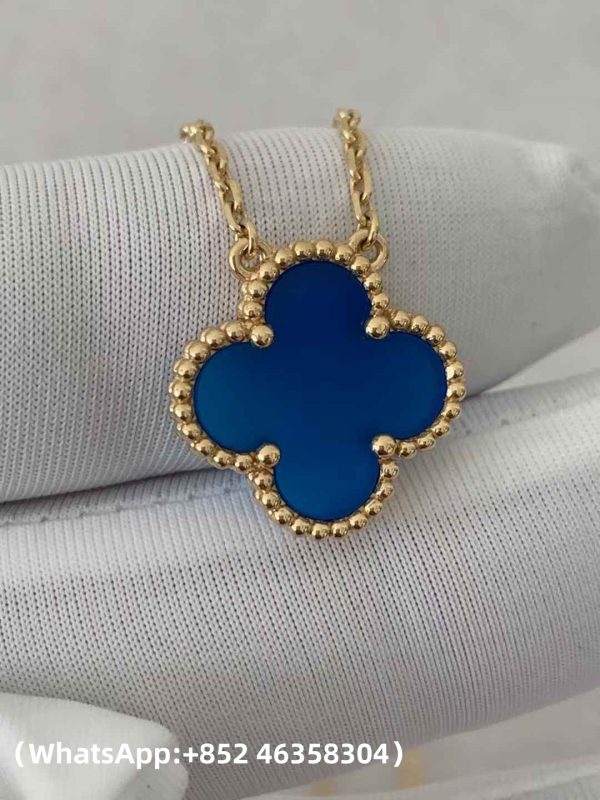 Custom Van Cleef & Arpels Vintage Alhambra Pendant