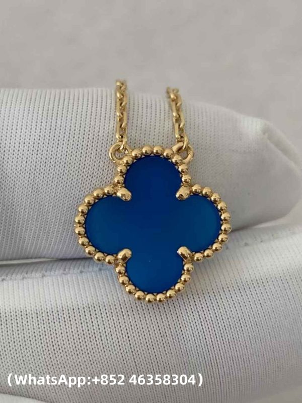 Custom Van Cleef & Arpels Vintage Alhambra Pendant