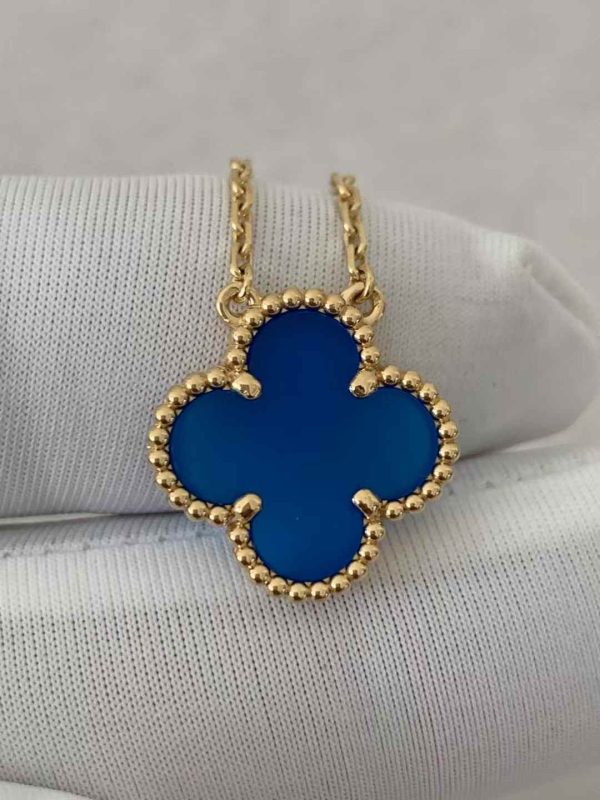 Custom Van Cleef & Arpels Vintage Alhambra Pendant