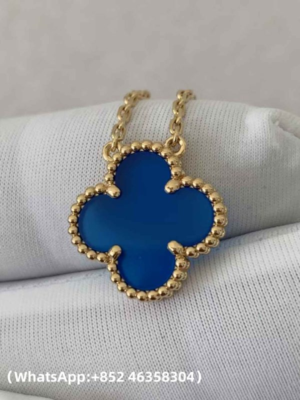 Custom Van Cleef & Arpels Vintage Alhambra Pendant