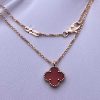 Custom Solid 18k Gold Van Cleef & Arpels Sweet Alhambra Pendant
