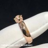 Custom Solid 18k Gold Cartier Panthère de Cartier Ring Small Model Half-paved Custom Solid 18k Gold Cartier Panthère de Cartier Ring Small Model Half-paved