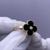 Custom Van Cleef & Arpels Vintage Alhambra Ring