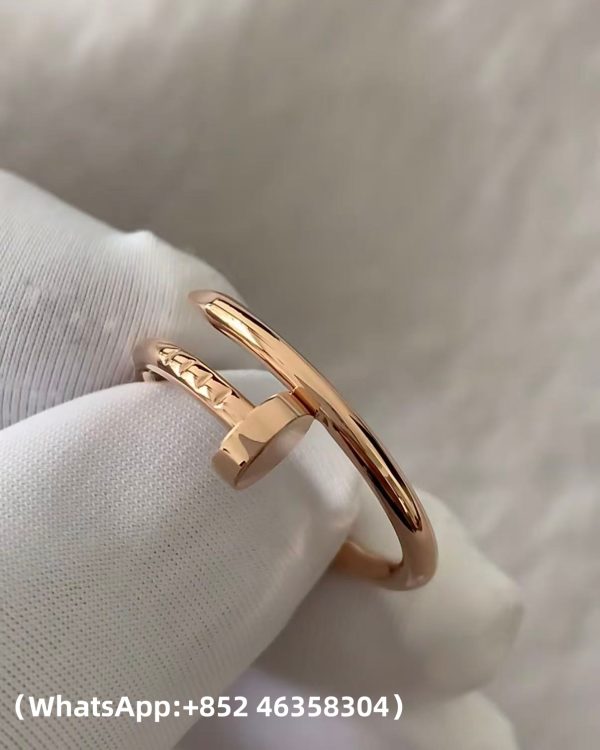 Custom Solid 18k Gold Cartier Jewelry Juste Un Clou Ring Small Model Custom Solid 18k Gold Cartier Jewelry Juste Un Clou Ring Small Model