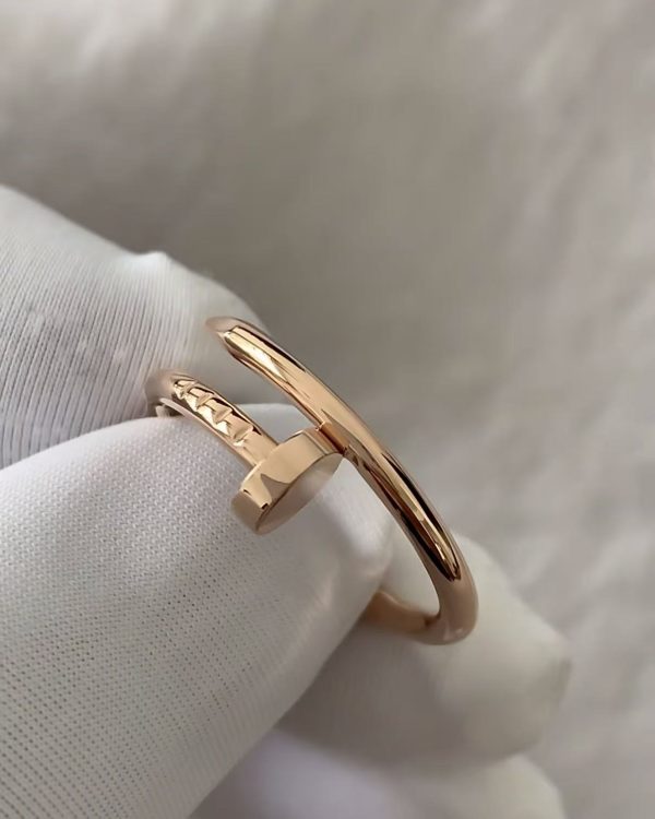 Custom Solid 18k Gold Cartier Jewelry Juste Un Clou Ring Small Model Custom Solid 18k Gold Cartier Jewelry Juste Un Clou Ring Small Model