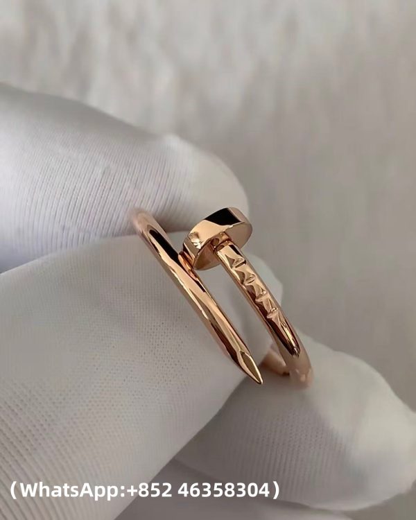 Custom Solid 18k Gold Cartier Jewelry Juste Un Clou Ring Small Model Custom Solid 18k Gold Cartier Jewelry Juste Un Clou Ring Small Model